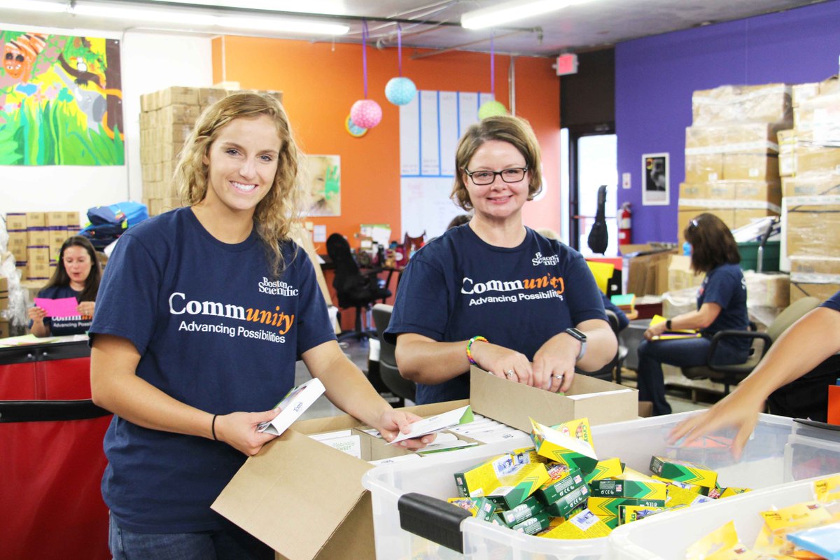 We'll be kicking off <a href="/bostonsci/">Boston Scientific</a>'s Week of Caring soon, and we can't wait for volunteers to be joining our friends at Gibbs Farm: Pathways to Dakota &amp; Pioneer Life, <a href="/HallieQBrownCtr/">Hallie Q. Brown Community Center</a>, <a href="/ArcValueVillage/">Arc's Value Village</a>, and <a href="/KidsInNeed/">Kids In Need Foundation</a> for impact projects! See you next week! #volunteer #BScommunity