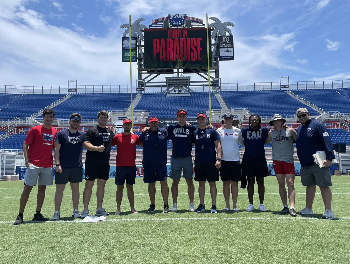 Coach Chad Lunsford (@chadlunsford) on Twitter photo Awesome Specialist Camp Today … Shout Out To The Crew For Putting the Work In … <a href="/FAU_Specialists/">FAU Specialists</a> … #BallsDeep
Light the 🔥… One Shot … Awesome Specialist Camp Today … Shout Out To The Crew For Putting the Work In … <a href="/FAU_Specialists/">FAU Specialists</a> … #BallsDeep
Light the 🔥… One Shot …