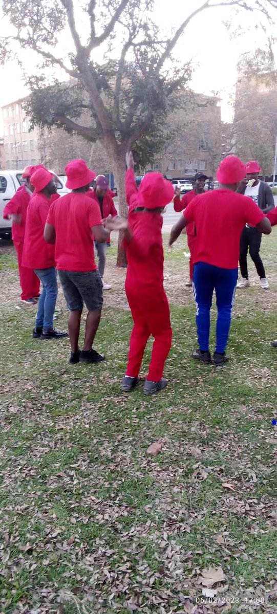EFF_Swaziland's tweet photo. EFF in Tshwane, voter registration. Victory is certain 2024. https://t.co/zACxmbXui5