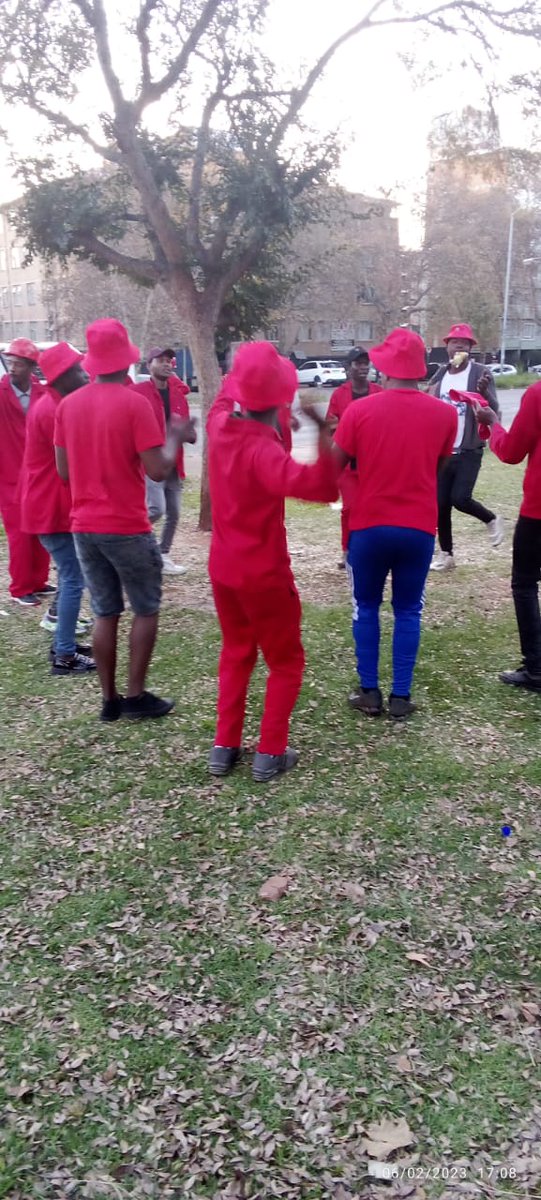 EFF_Swaziland's tweet photo. EFF in Tshwane, voter registration. Victory is certain 2024. https://t.co/zACxmbXui5
