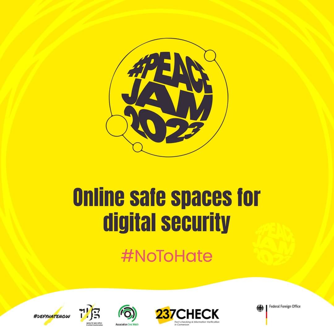 You can #StopHate by adopting a #NoToHate approach to your speech and actions. You can #Act4Peace , do #Art4Peace, you can use #Tech4Peace. What did I leave out 🤔🤔? Ohhhhh #ThinkB4UClick. #PeaceJam23.
@civic_watch @defyhatenow @GermanyDiplo @intertwilight @237check