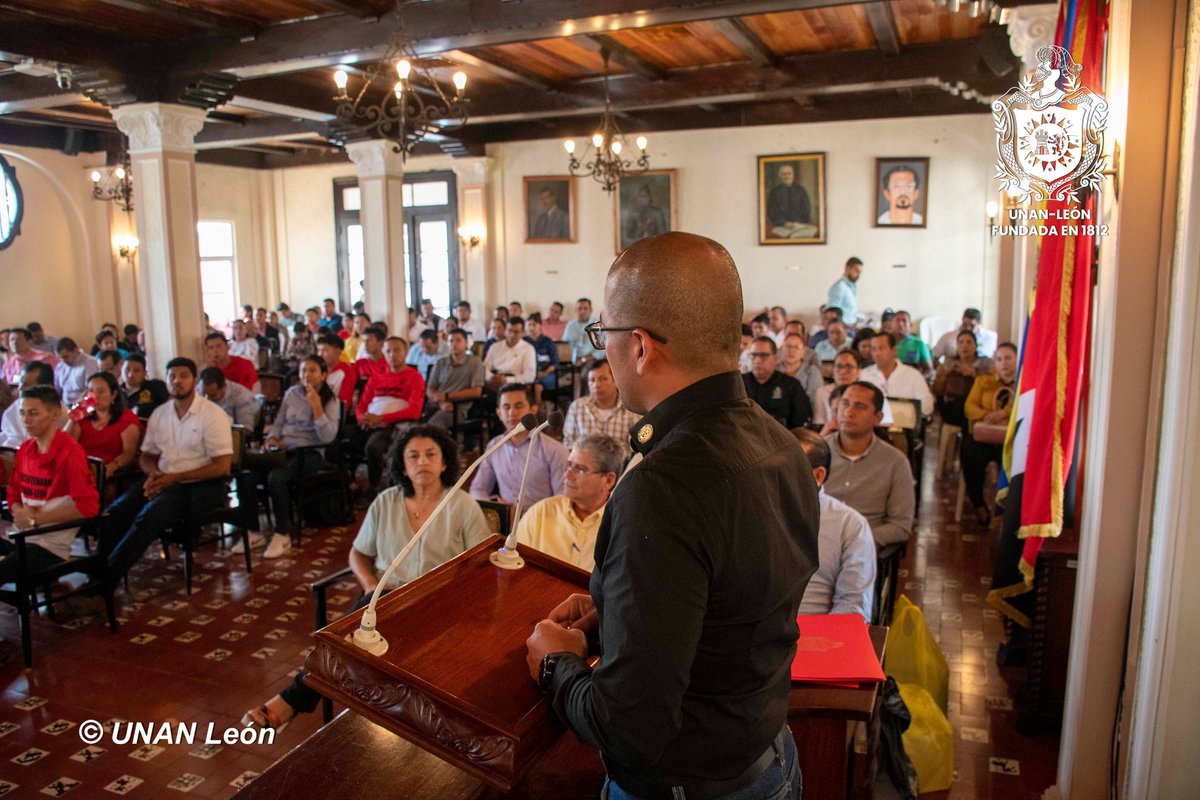 unanleon's tweet photo. La Vicerrectoría de Extensión Universitaria de la B#verdequetequieroverdeicentenaria UNAN León, realizó el II Congreso de Extensión Universitaria en el marco del Programa Nacional de Reforestación "Verde que te quiero verde".
#UNANLeón #ExtensionUniversitaria https://t.co/BtCMUDOTCt