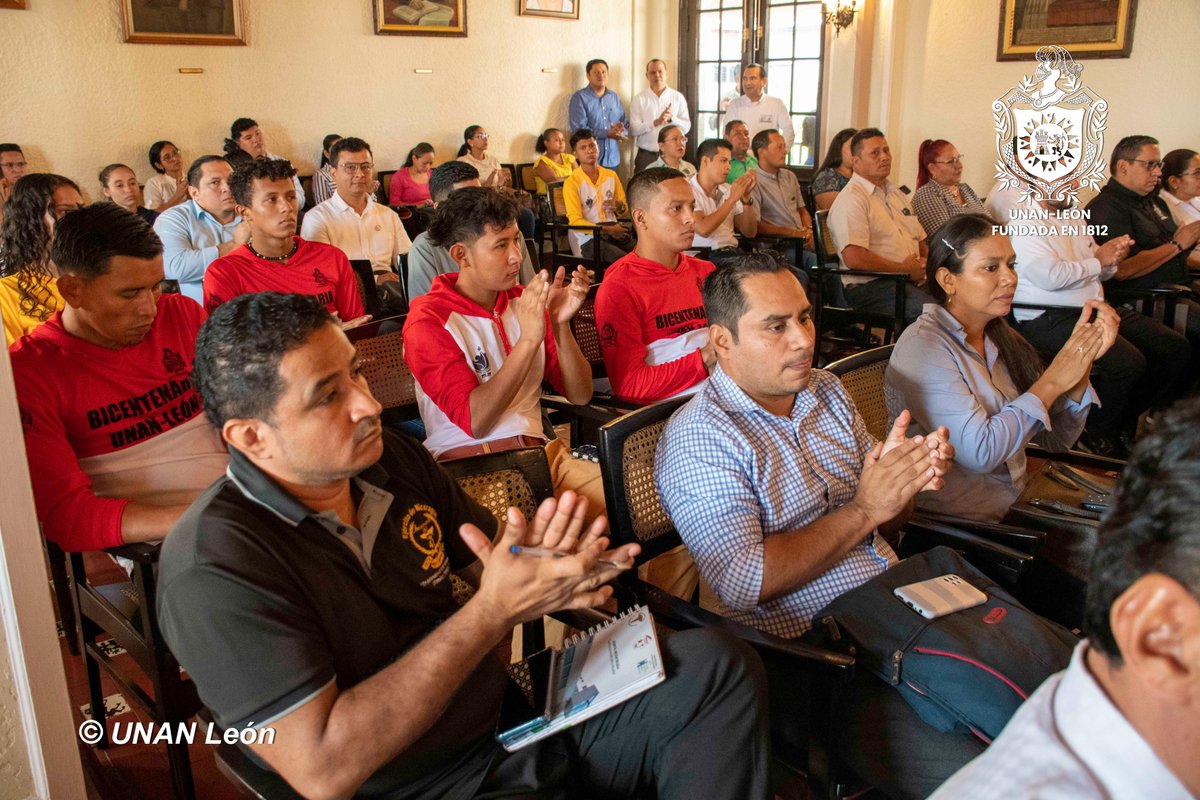 unanleon's tweet photo. La Vicerrectoría de Extensión Universitaria de la B#verdequetequieroverdeicentenaria UNAN León, realizó el II Congreso de Extensión Universitaria en el marco del Programa Nacional de Reforestación "Verde que te quiero verde".
#UNANLeón #ExtensionUniversitaria https://t.co/BtCMUDOTCt