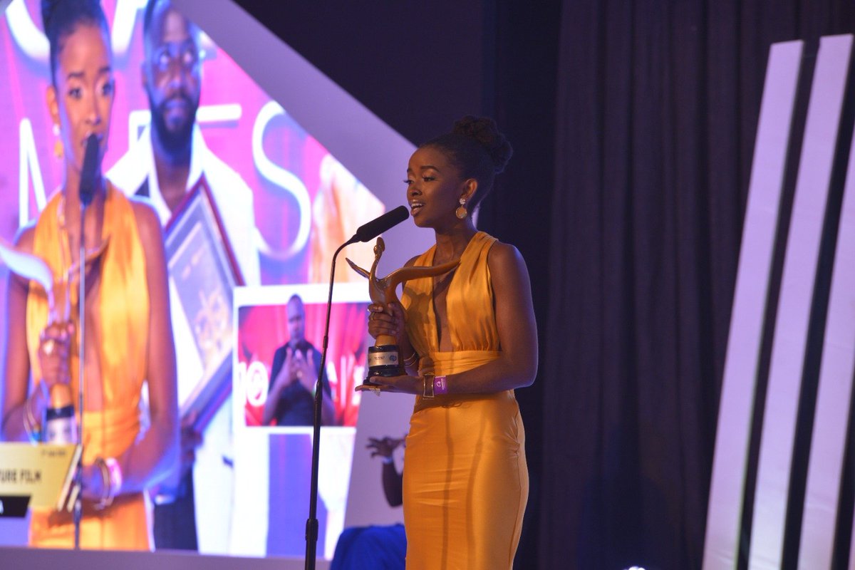ChimpReports's tweet photo. .The 10th Edition of the Uganda Film Festival Awards.
Photo 1: Tracy Kababito wins an for Best Lead Actress in Feature Film.
Photo 2: Mariam Ndagire wins an award for Lifetime Achievement.
#ChimpReportsNews #UFF10 #UFF2023
@UCC_Official #UgandaFilmFestivalAt10 https://t.co/ipkB9IPGTG