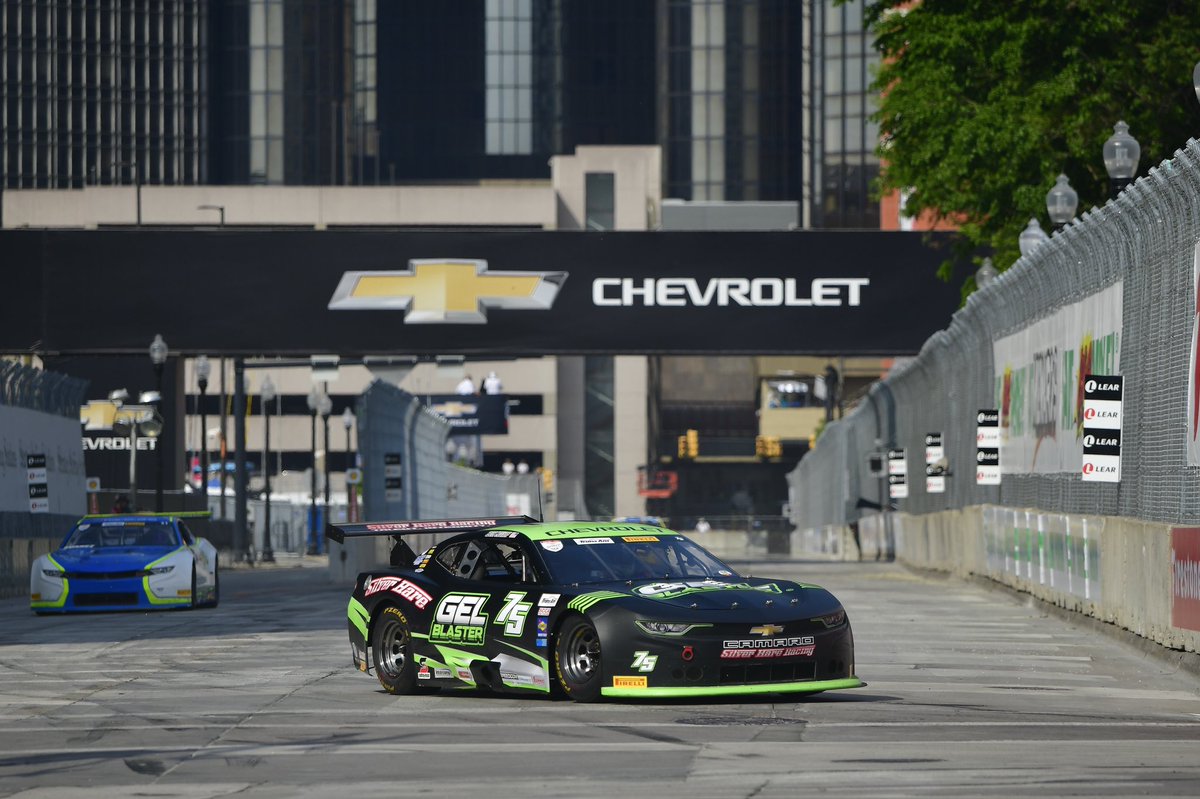 Friday’s a wrap at the #GoTransAm @detroitgp with our @ConnorZilisch P2 in final practice, @BenMaier67 P17. We qualify at 8:15 a.m. ET Saturday, followed by Race No. 1 at 10:35. #TeamChevy @GelBlasters