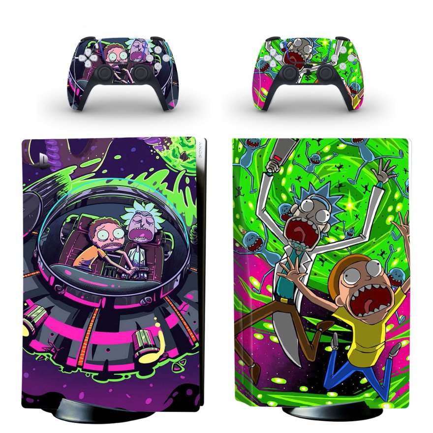 QueenLady6969's tweet photo. PS5 RICK &amp; MORTY SKIN FOR SALE
CASH ONLY AND MUST COME PICK IT UP
INBOX FOR PRICE 
NYC https://t.co/wvFr2juhLC