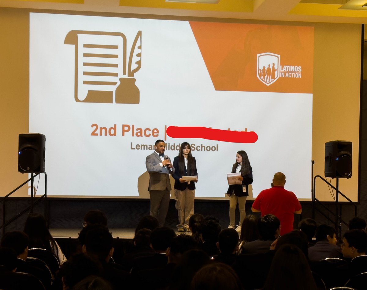 LMSMrZunigaLIA's tweet photo. LIA conference is a leadership conference in which we celebrate all of the achievements the LIA leaders accomplished throughout the year! There was a total of FIVE LIA leaders that won scholarships in writing and drawing competitions! #LIA #famiLIA #WeGo #d33orgullo #igniteLMS⚡️ https://t.co/Yw7BJLQZtN