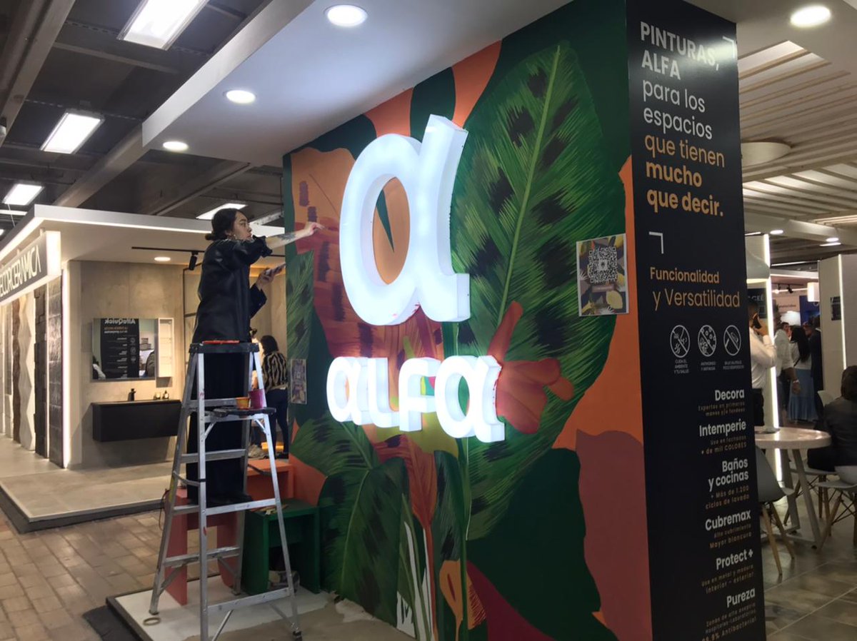 CECODES's tweet photo. Estuvimos en #ExpoConstruccion en @CorferiasBogota visitando a @Cementos_Argos @HOLCIMColombia1 @alfacolombiaof y seguimos confirmando el trabajo por la sostenibilidad. La feria está hasta el 4 de mayo, queremos recomendarte estos dos caminos: Espacios para vivir y productos y materiales, que son parte de nuestro documento: La Visión 2050 Colombia, puedes encontrarla aquí: https://t.co/MpNBaVy79B