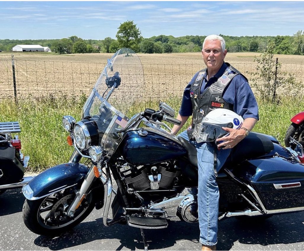 What is Mike Pence’s biker nickname?