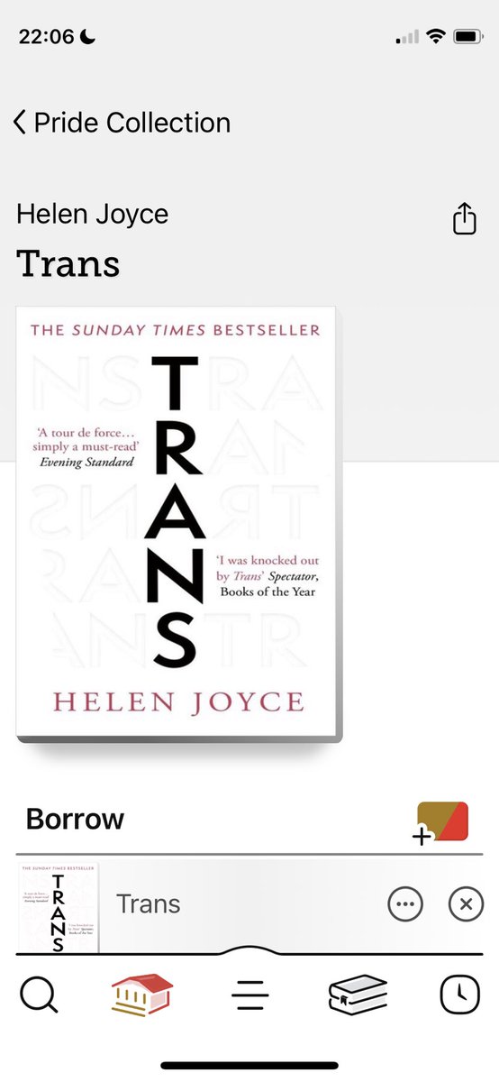 Happy pride month!! Love to see gender critical books under ‘pride collection’ (not 🙄)