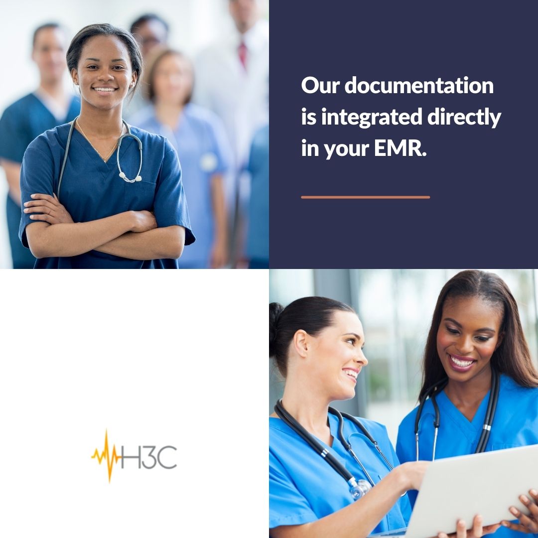 h3c_llc's tweet photo. Learning a new system isn’t necessary with H3C. Our documentation is integrated directly into your EMR, so you always have the most current information.

Find out how easy it is to improve patient outcomes in just 6-8 weeks—while growing your revenue: https://t.co/qdO6BdhkWQ https://t.co/g73XcPoV6N