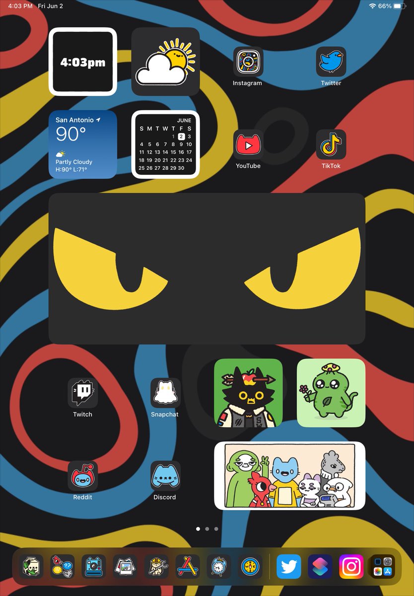 NFghosTie's tweet photo. Here’s a project I’ve been working on for a couple weeks! I’ve been wanting to try my hand at creating wallpaper and icon sets and thought @coolcats would be the perfect subject to practice with! I’m not 100% done, but I’m super happy with it so far!!! Definitely gonna make more! https://t.co/GeciaHbycQ
