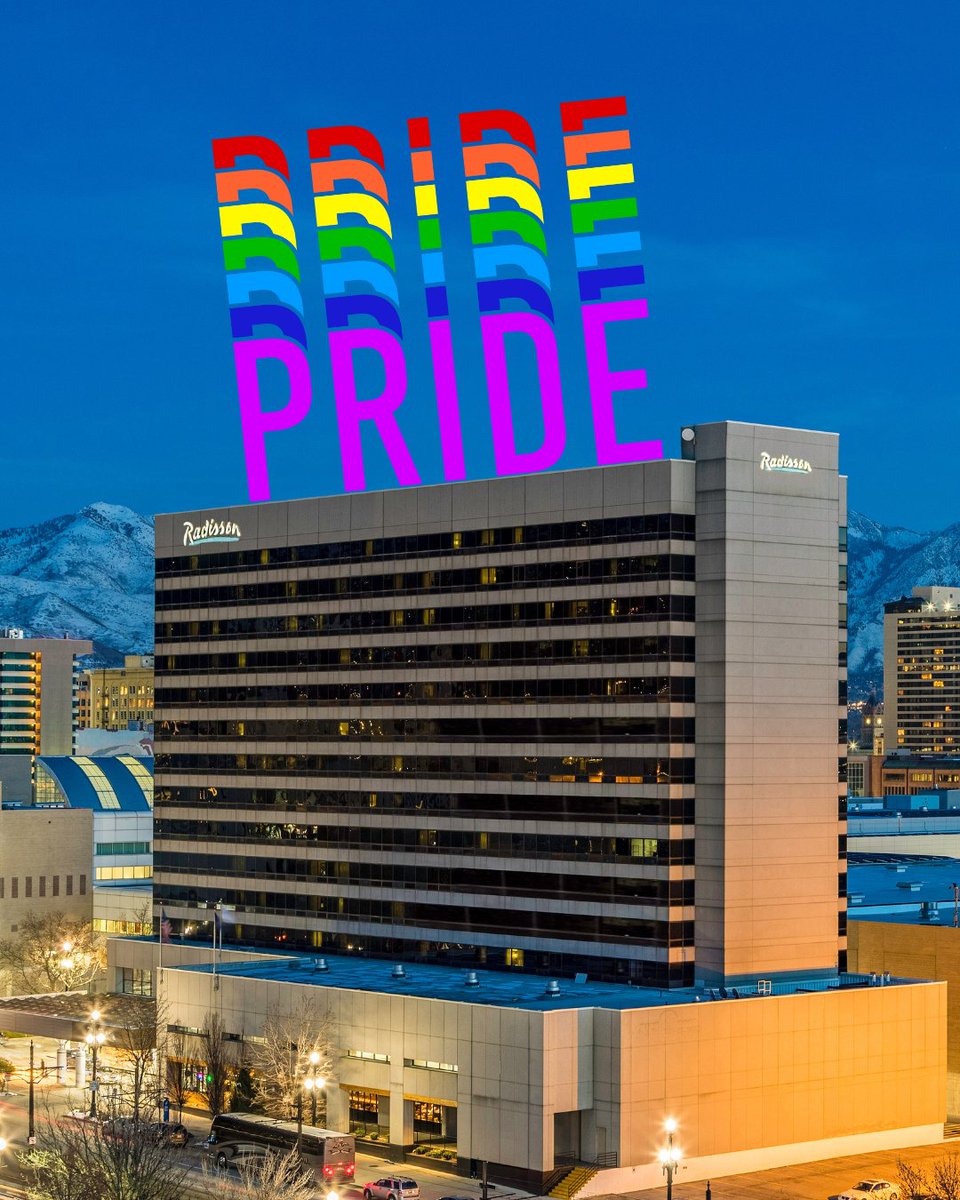 Salt Lake City is for lovers.

We're wishing everyone a fun and joyful pride celebration this weekend. See you there! 🌈 

#slcpride #utahpridefestival #unapologetic #radissonslc #radissondtwnslc #utahpridecenter #coppercanyon #downtownslc