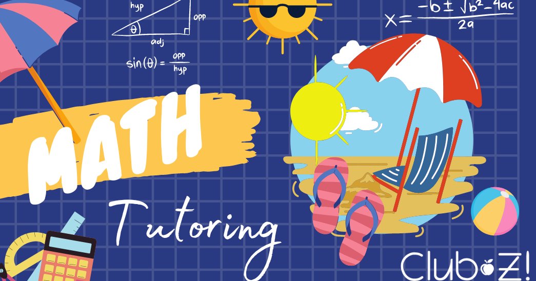 Has your student struggled with math in the past? If so, the summertime is the perfect time to help them understand any concepts they may have missed during the school year. Give us a call today at 513-258-0605 or 859-689-7777 to get started! #ClubZ #MathTutoring #SummeTutoring