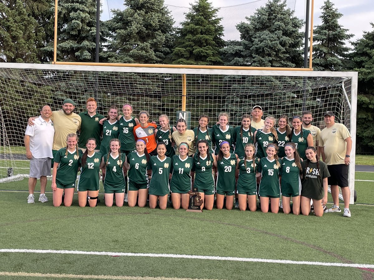 NDPMA_Athletics's tweet photo. Girls Soccer: Notre Dame defeats Country Day 2-1 to earn the MHSAA District Championship! https://t.co/9JMLH9arNc