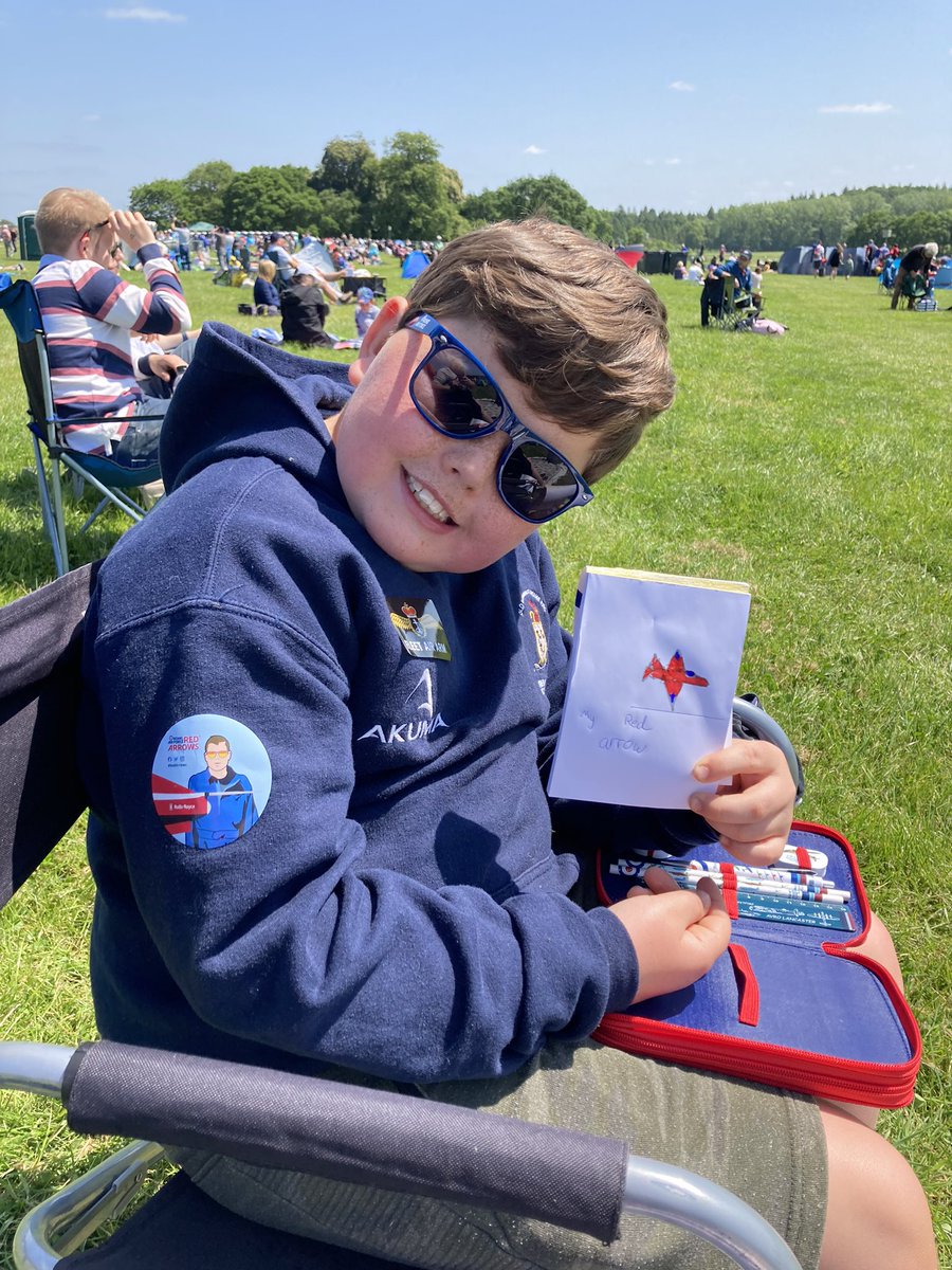 jules2779's tweet photo. Loved seeing @rafredarrows today @midlandsairfest This one gets dragged to many plane events due to his big brothers obsession,  however he has always loved the reds! https://t.co/uc7AzWZ2bb