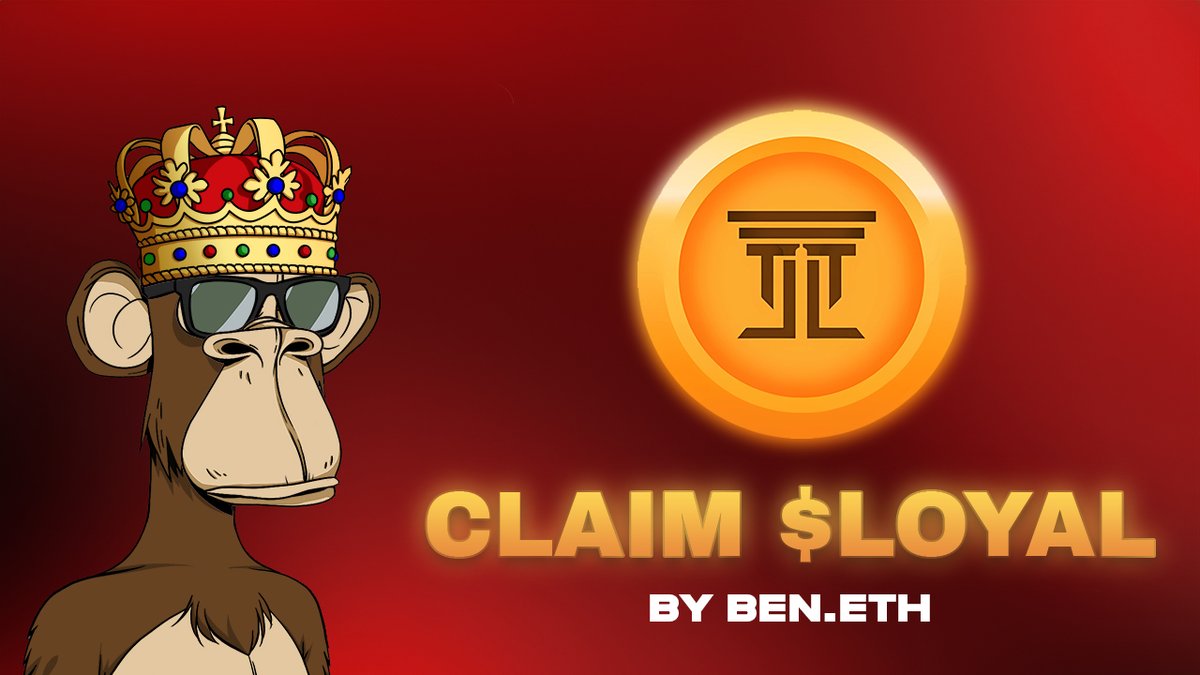 💎 Attention crypto enthusiasts! The $LOYAL token has arrived! Take part in the Airdrop and secure your share of the rewards! 🚀

🔗loyals.fund

#Loyal #Loyalty $Psyop #Psyop $BEN #Ben #Airdrop