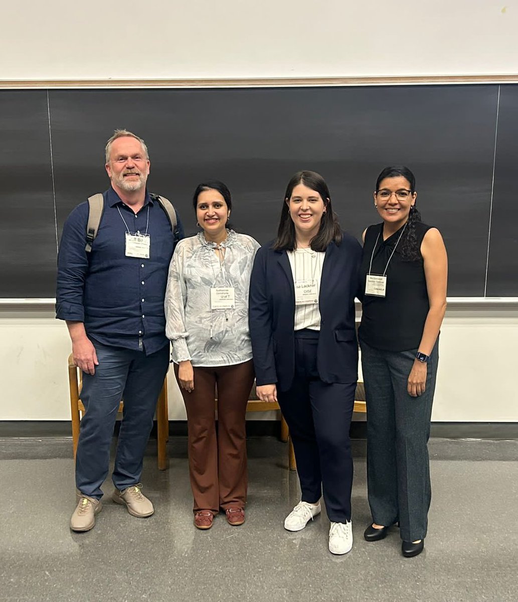 Was an absolute pleasure working and presenting together with <a href="/lisa_lackner/">Lisa Lackner</a> and @lupita my two OISE besties! Thank you <a href="/JeffBaleTO/">Jeff Bale</a> for supporting us through out this process. We can not have better discussant for our panel!