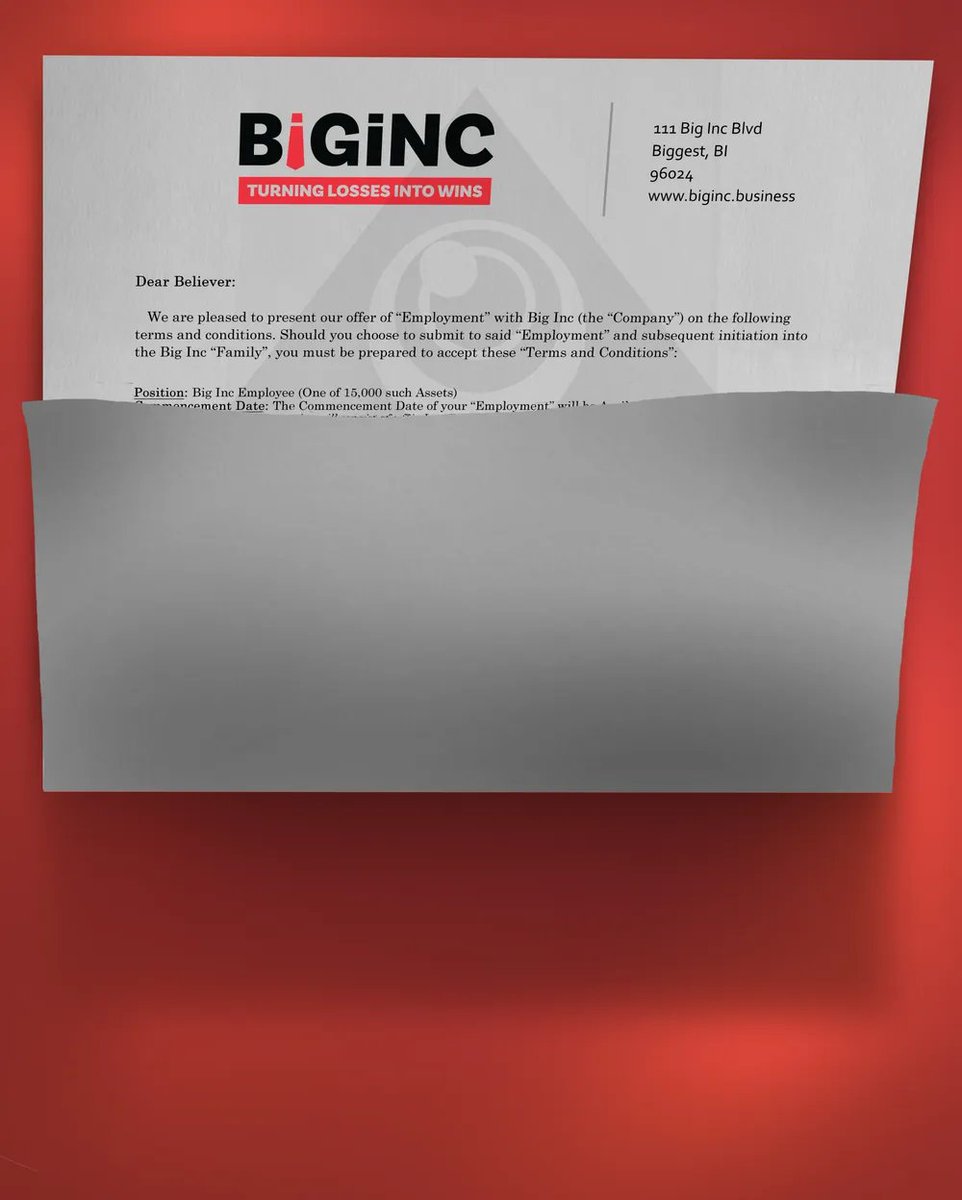 GeepersNFT's tweet photo. TGIF! Ready to start my career at @biginc! Want to enjoy an unfulfilling career with me?

Unfortunately, my goblin didn't get a @goblintown acceptance letter so he's unemployed and playing @diablo in my parent's basement................

#BIGTRUTHS #DiabloIV @truth @secretsociety https://t.co/v9elYs1OQg
