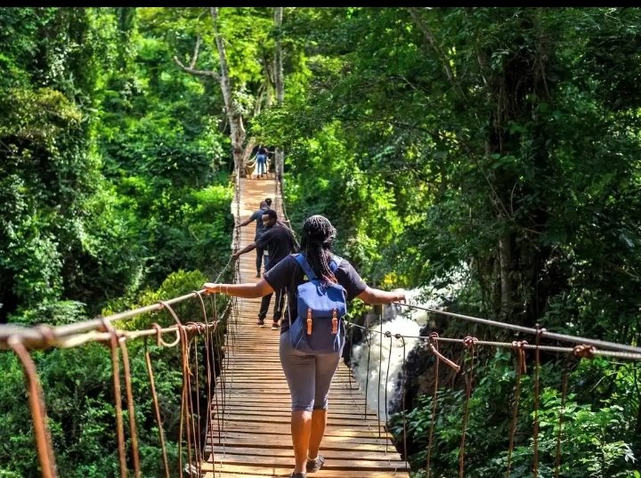 1. Camp Ndunda Falls.
 Are you interested in hiking, Camping, Canoeing, Canopy Walk , Etc , Then This is the Place to be. Family Retreats and Team building also available. Plenty of Restaurants too. Tembea Embu #tembeaKenya #Magicalkenya
