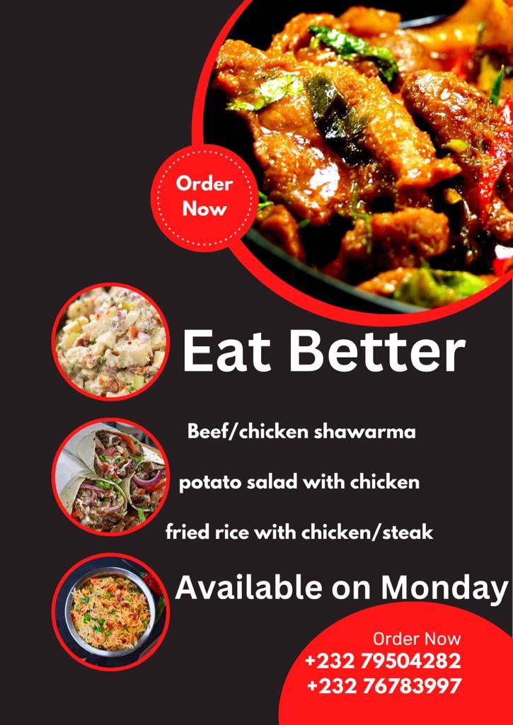 Andehetnoc's tweet photo. Y'all patronise my business, please 🙏🏾 🥹
80 shawama beef/chicken 
150 Potato salad with chicken 
180 Fried rice with chicken/steak
And delivery price depends on your location 📍
Watin u eat naim na u yone 😊
#SaloneTwitter https://t.co/3hsIdAF716