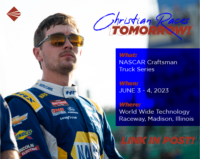 Don’t Miss MHR Racing Tomorrow! 

As proud sponsors of @christianeckes  and MHR racing, we are pumped for this upcoming race tomorrow. 

#bmrracing #ipp #craftsmantruck #nascar #instacoatpremiumproducts #roofrestoration #commercialroofing