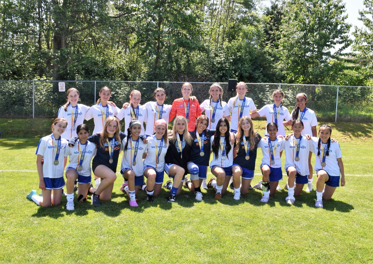 SouthridgeNews's tweet photo. Congratulations to our Senior Girs for coming in second place at the  'A' Girls Soccer Provincial Championship! The team worked hard and showed a lot of grit throughout the tournament!!
#BCSSProvincials #sridge #gostorm https://t.co/VYmgDSN9Be