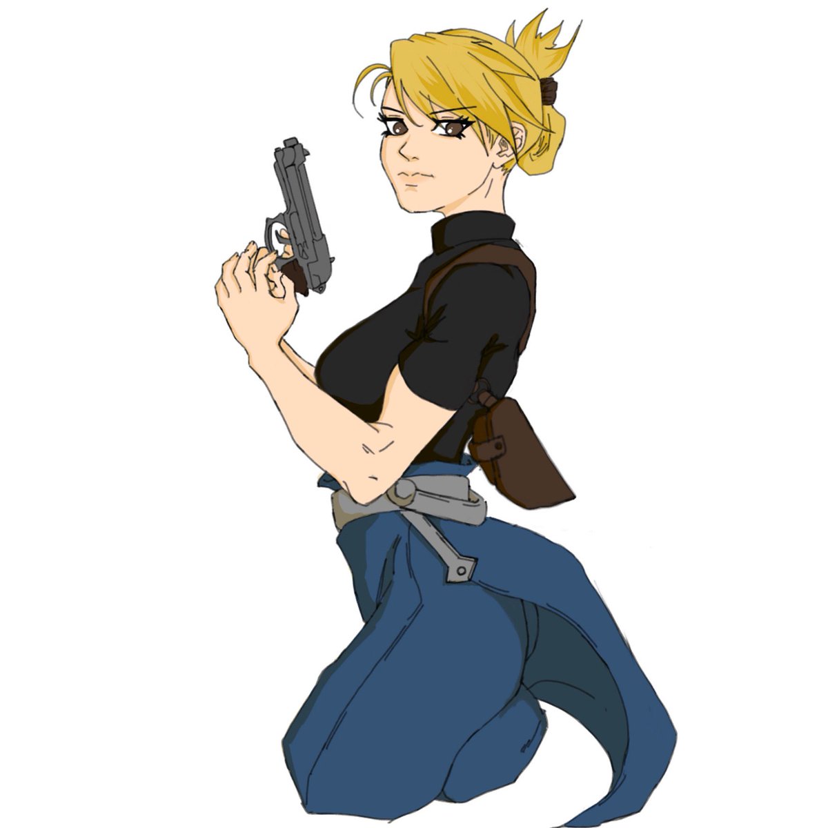 Riza Hawkeye 🦅👁️ #fullmetalalchemist