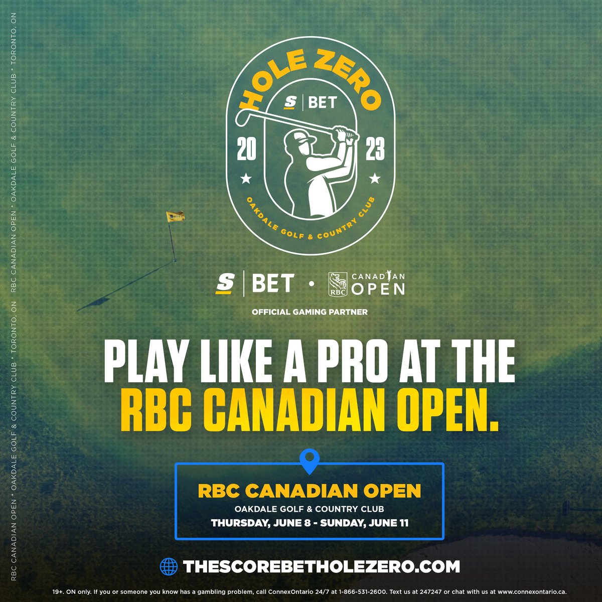 ⛳️ 4 passes to the <a href="/RBCCanadianOpen/">RBC Canadian Open</a>
⛳️ A tee time at Hole Zero
⛳️ Access to the RBCxMusic Concert
⛳️ &amp; much more! 

ONE lucky winner will be bringing this monster prize pack home.

To enter: 
1. Follow <a href="/theScoreBet/">theScore Bet</a>
2. Retweet this post. 

Winner will be selected on June 7th,