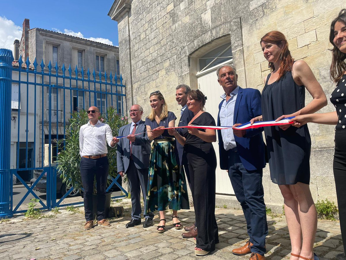 Inauguration de la Maison de l'Egalité Femmes Hommes #VilledeRochefort17 #julieGayet