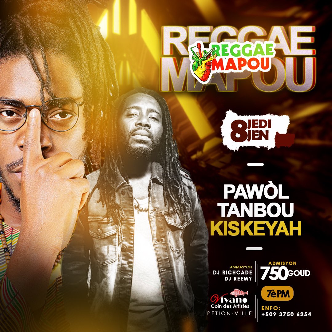 CiscoLafrance's tweet photo. Randevou avan fèt la😎♊️🔥 @PTanbou 🫡🔥🪘❤️ https://t.co/EZHkEnpK7s