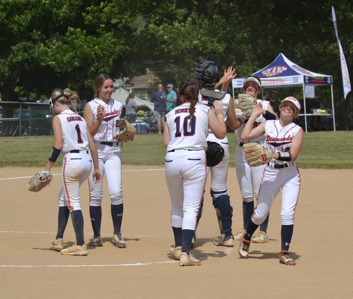 PeytonGreiner's tweet photo. It’s been a great start to the spring travel ball season.  Looking forward to playing this weekend in the June Grand Slamboree tournament in Deptford NJ. https://t.co/BdXNeEf30i