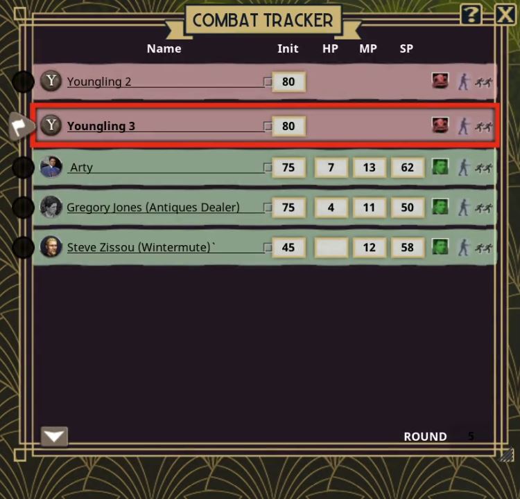 WintermuteGm's tweet photo. I want to say thanks to @DM__Greg for running a Call of Cthulhu game for yesterday's @fantasygrounds2 Game Day.  It's been a long time since I was on the player's side of a TPK.  :) https://t.co/ot0zhjOMx7