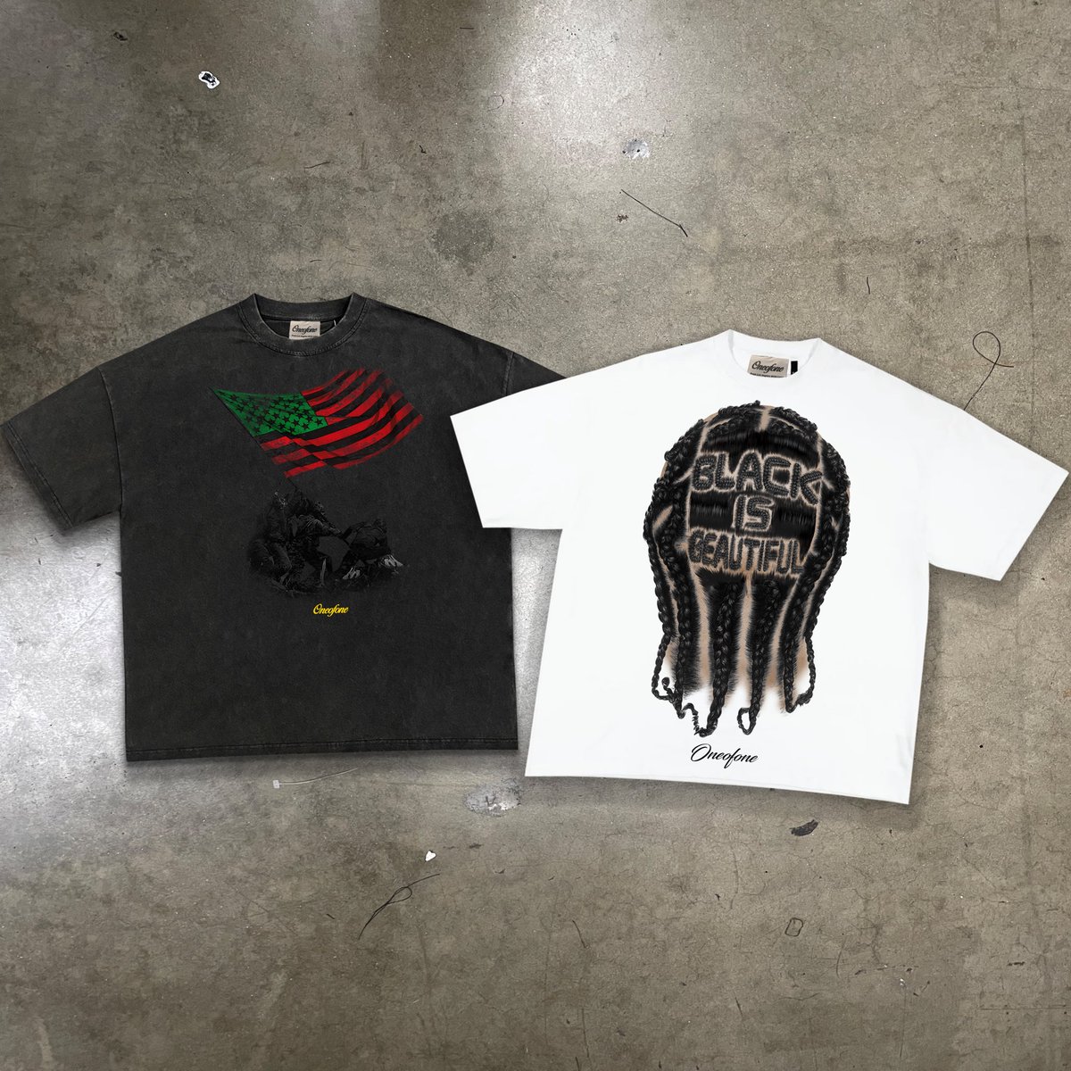 oneofone_La's tweet photo. Time to heat the summer up Juneteenth we’re back. 

Heres a first look at a few pieces that will be releasing apart of our Juneteenth Collection on 6/16 at 12PM PST (3PM EST)

Let us know what size you need! https://t.co/OVz9hWri0a