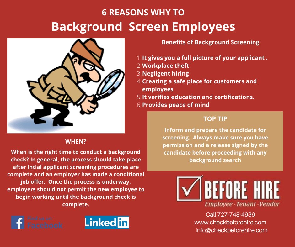 #Businessowners #HumanResources. Hiring can be time-consuming. A good background check can make the #hiring process faster, and help you make a more informed decision. Not all Backgrounds are the same, #backgroundchecks #HR #criminalrecords #verify #security #recruiting