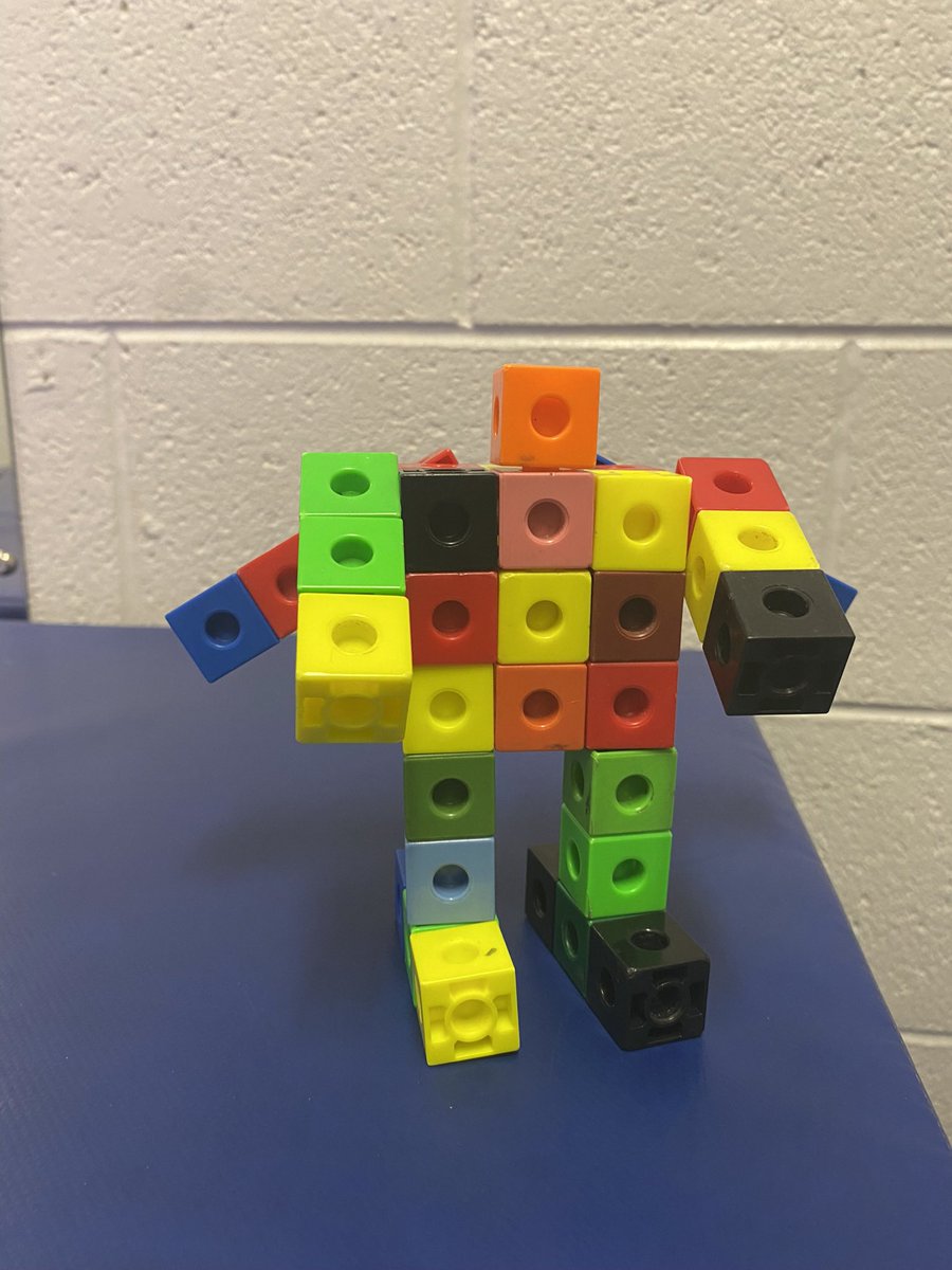 The concept of building involves training the mind about balance, structural stability and also creativity in design. Collaborated with a student to build these today. #learningisfun #engineering #cubes #science #collaboration #education #canada #educationalassistant