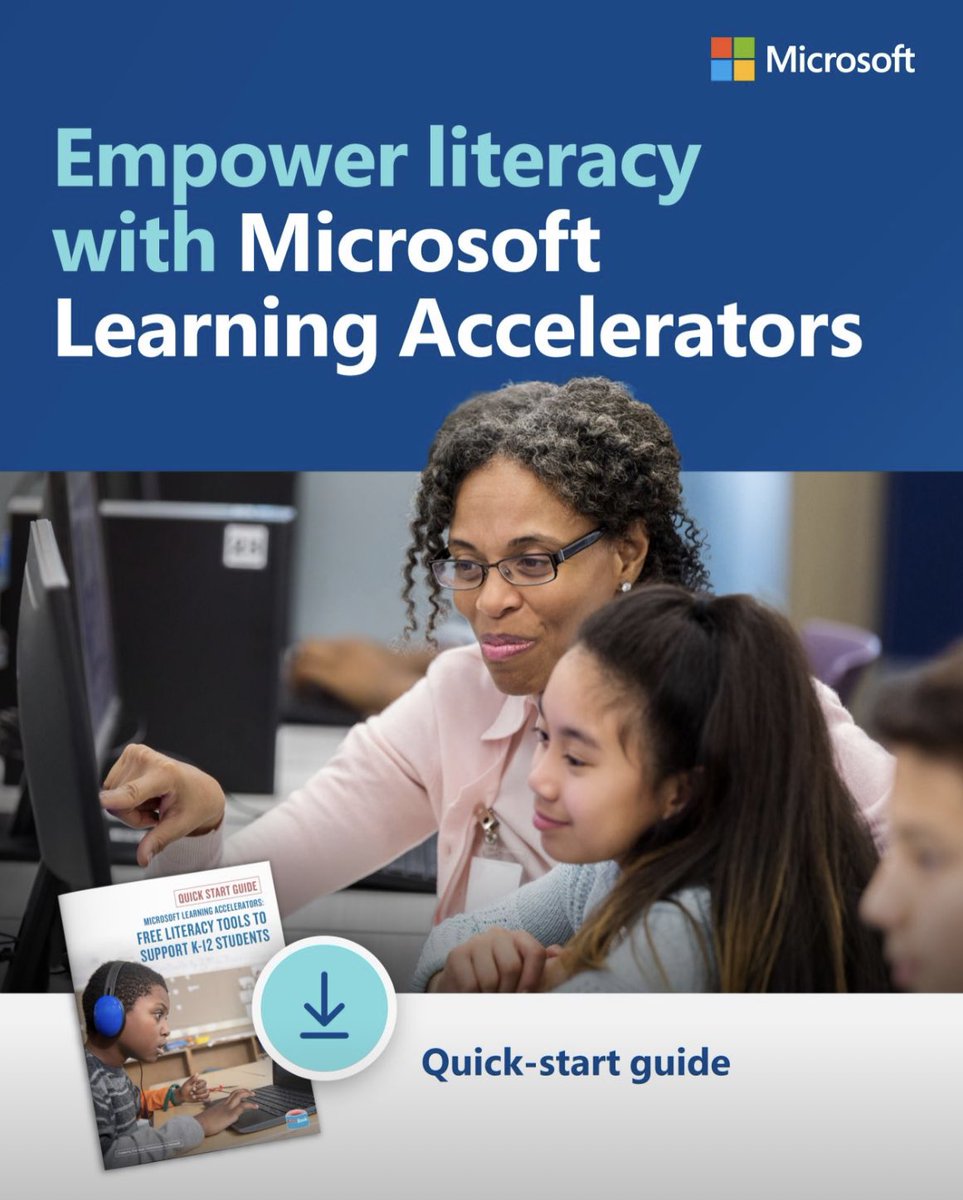 mtholfsen's tweet photo. Learning Accelerators are the perfect tools for supporting student literacy skills. 🧠 📚

Download the Literacy Tools Quick Start Guide with First Book to save time on assessments, get data that can inform your teaching, &amp; more. 

👉 https://t.co/zxA4Ibxdm2 

#edtech #mieexpert https://t.co/tIfNoKkEgj