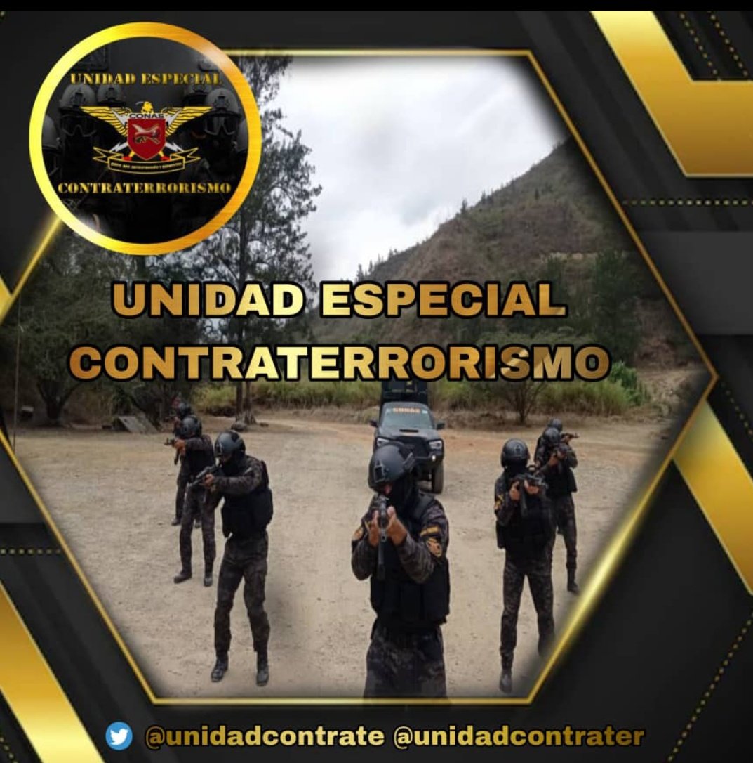 #2Jun  En la Unidad Especial Contraterrorismo del CONAS,  brindamos el máximo Apresto Operacional, para garantizar la Soberanía y Paz en el Territorio Nacional 🇻🇪.

¡NUESTRA MISIÓN ES PROTEGERTE!

#VenezuelaSinSanciones
#FANB #GNB @GnbGaranteDePaz