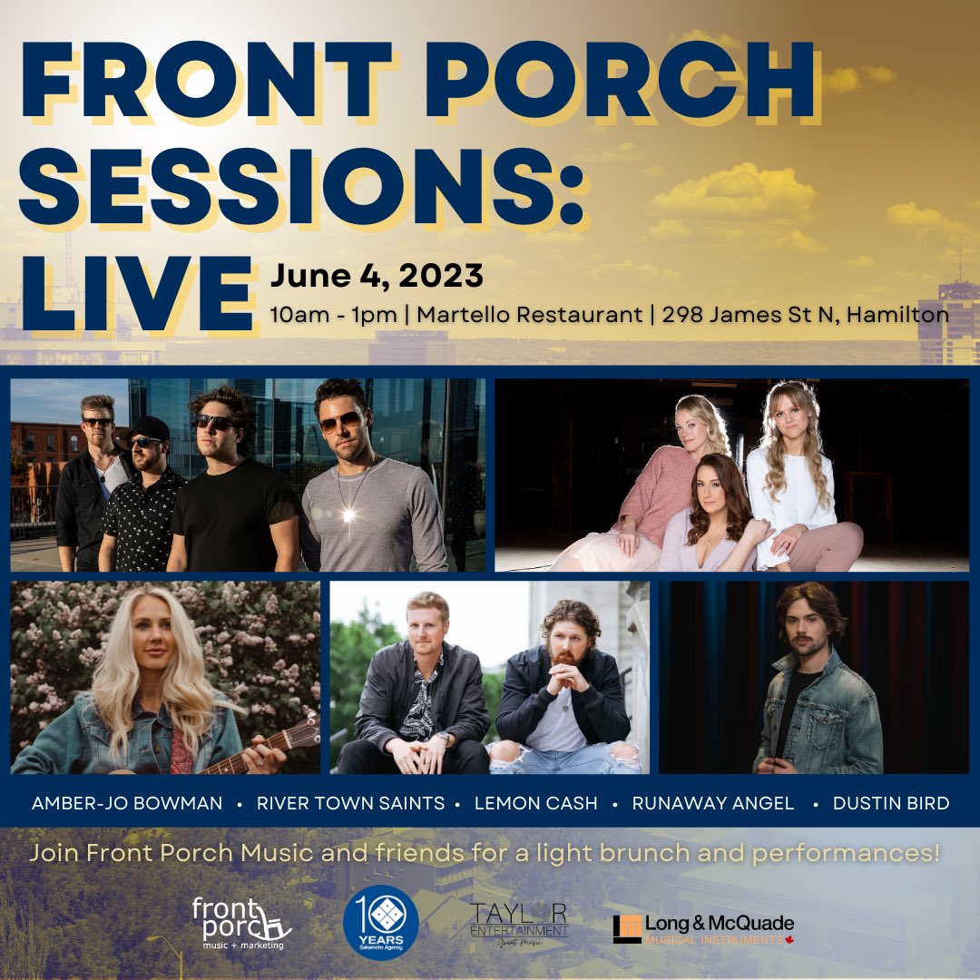 CMAO Awards weekend is here! Pumped to be a part of @MusicFrontPorch’s Live Session amongst a great group of artists! 🎶 See you around this weekend! 

#CMAO #FrontPorchMusic #CMAOAwards