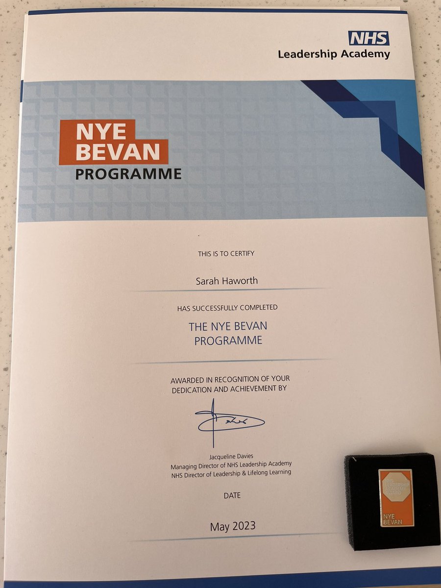 Sarah Haworth (@sarahhaworth3) on Twitter photo Receiving this today was the perfect end to my week as I go off for leave! I learnt so much during this programme, <a href="/NHSLeadership/">NHS Leadership Academy 💙</a> brilliant development for NHS leaders, <a href="/WeAreBCHFT/">Bridgewater Community Healthcare NHS</a> thank you all for supporting me and being a big part of my leadership development and learning 😊 Receiving this today was the perfect end to my week as I go off for leave! I learnt so much during this programme, <a href="/NHSLeadership/">NHS Leadership Academy 💙</a> brilliant development for NHS leaders, <a href="/WeAreBCHFT/">Bridgewater Community Healthcare NHS</a> thank you all for supporting me and being a big part of my leadership development and learning 😊