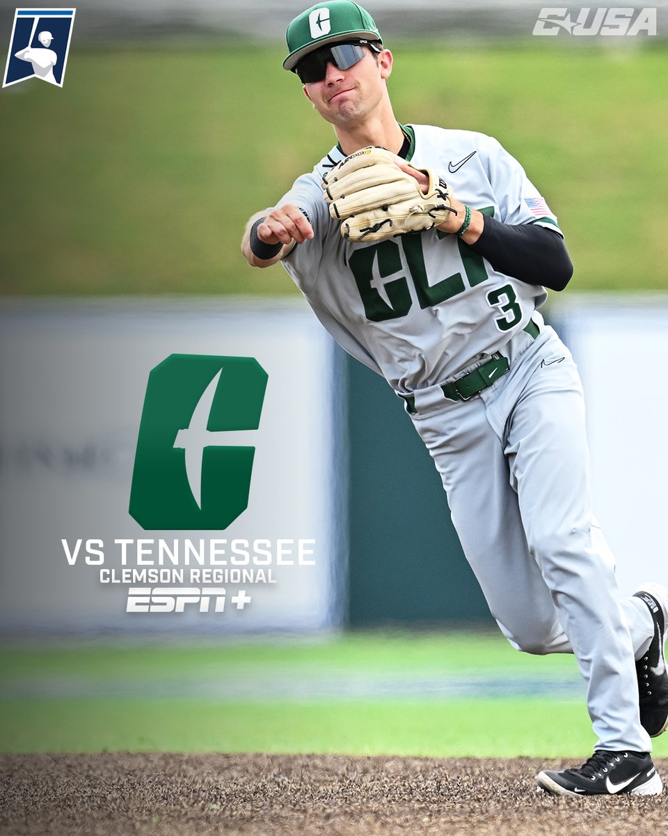 ConferenceUSA's tweet photo. Big one coming up for the C-USA Champs at 5pm CT!
#CUSABASE | #RoadToOmaha https://t.co/7AF5Pbcv4R