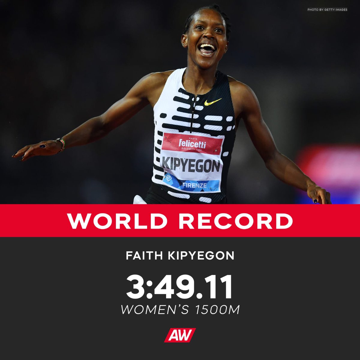honkabogo's tweet photo. Congratulations, @FaithKipyegon_, for an astonishing feat! You've shattered barriers and soared to new heights, breaking the women's 1500M world record with an incredible time of 3:49:11. Your dedication, talent, and perseverance are an inspiration to athletes worldwide. Keep reaching for the stars! 🥇 #WorldRecord #Proudkenyan