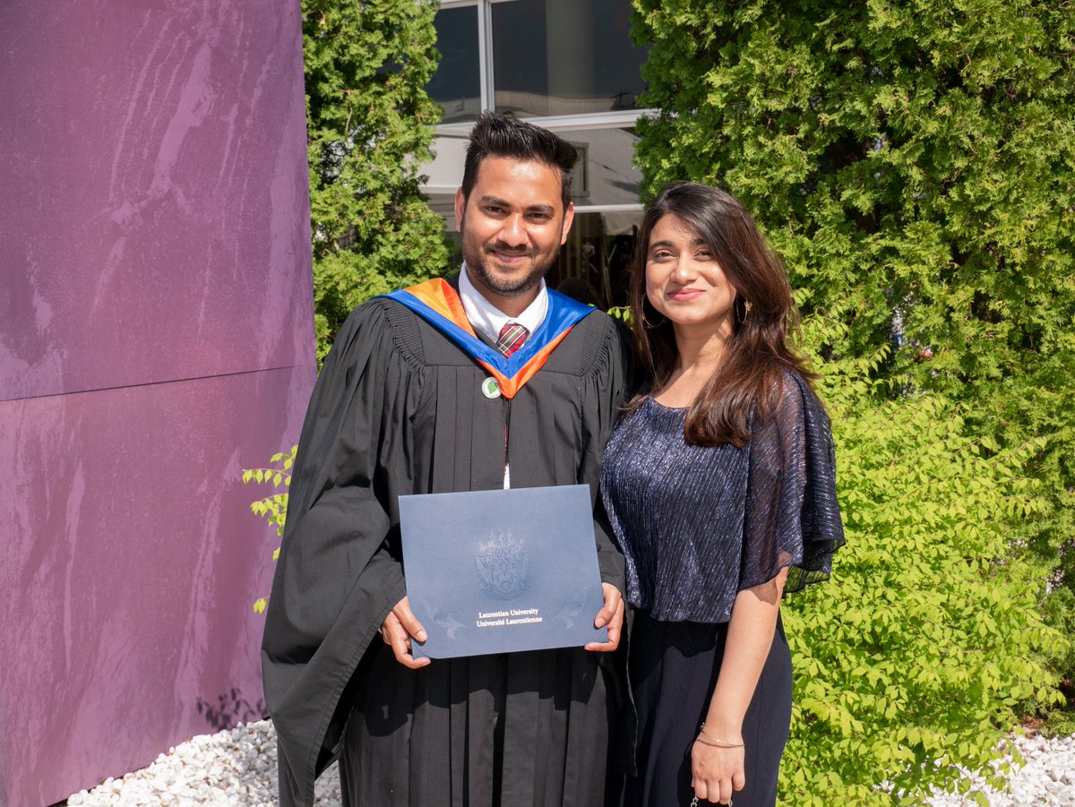 LaurentianU's tweet photo. That wraps up another amazing convocation week! Congratulations again to our Spring 2023 graduates, and welcome to the Laurentian University Alumni family! 🎉 https://t.co/OGSShUDMb1