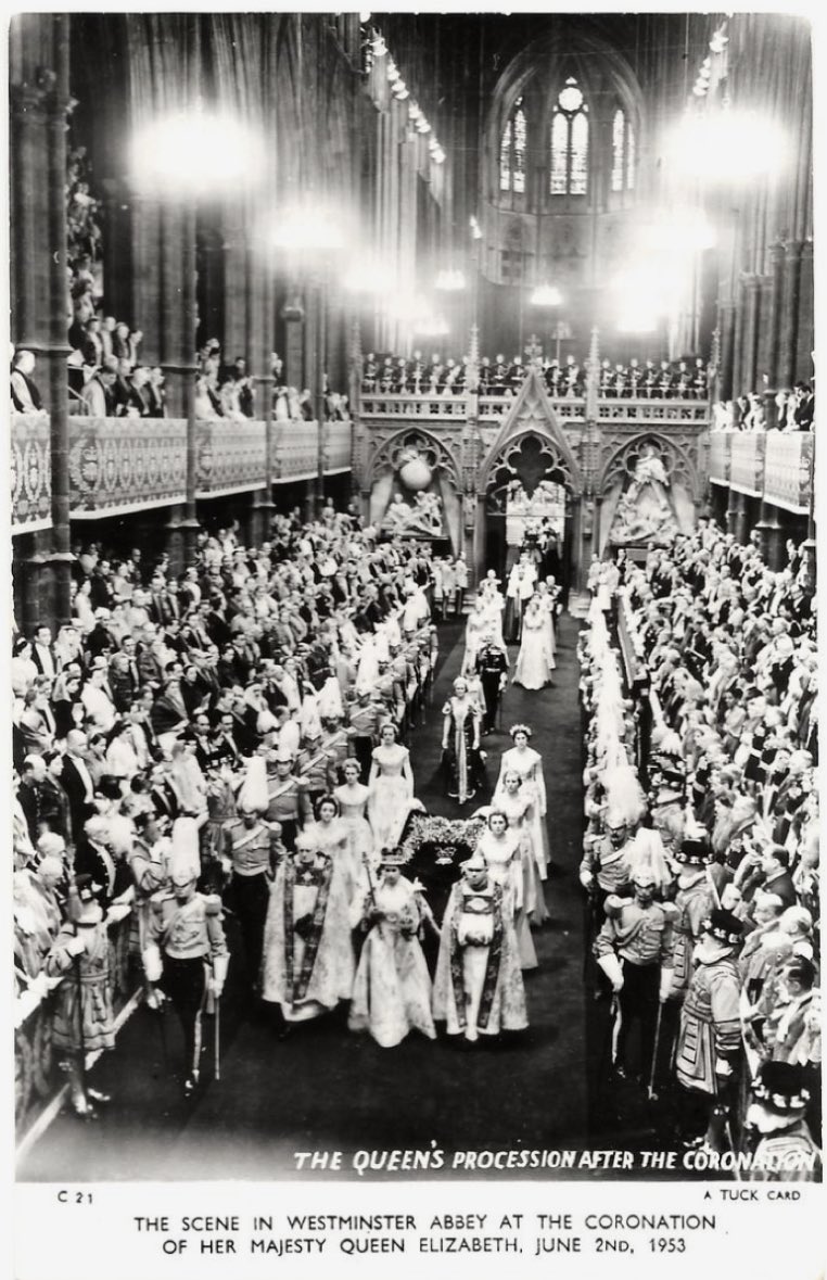 Remembrance of Queen Elizabeth II Coronation — 02 June 1953 — 70 years ago this date 🕊️♥️