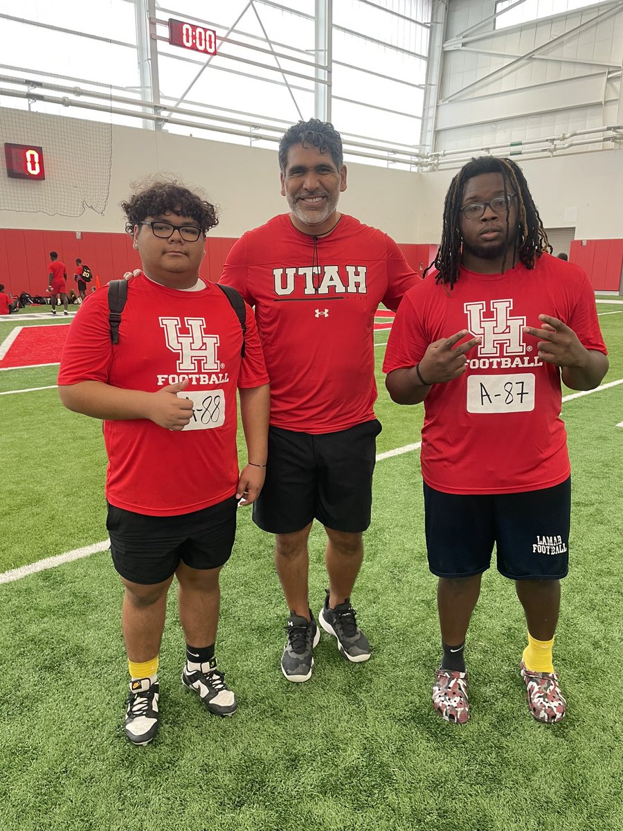 DrogersMcneil's tweet image. Had a great camp @UHCougarFB  love the competition and the advice given to me through out the camp @UHCougarFB @RecruitLamar @coachmlindsey