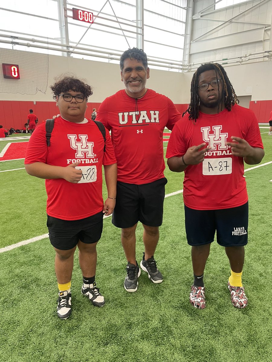 DrogersMcneil's tweet image. Had a great camp @UHCougarFB  love the competition and the advice given to me through out the camp @UHCougarFB @RecruitLamar @coachmlindsey