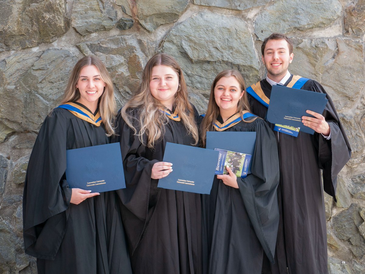 LaurentianU's tweet photo. That wraps up another amazing convocation week! Congratulations again to our Spring 2023 graduates, and welcome to the Laurentian University Alumni family! 🎉 https://t.co/OGSShUDMb1