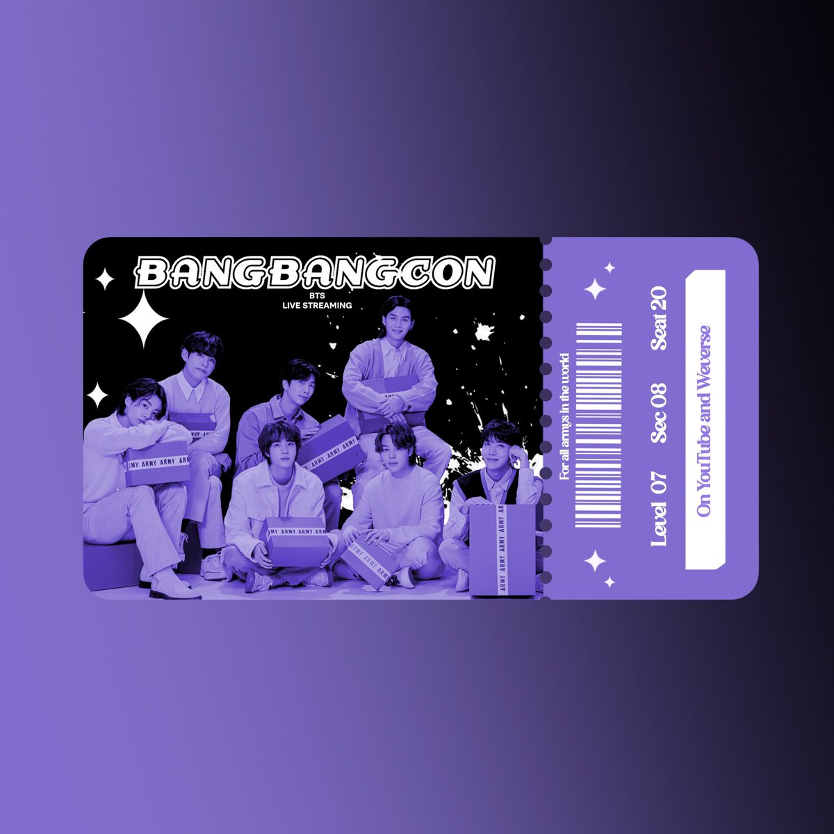 gcfinart's tweet photo. Tickets para o bangbangcon para ficar de lembrança ‼️ https://t.co/inQRLHSW5Y