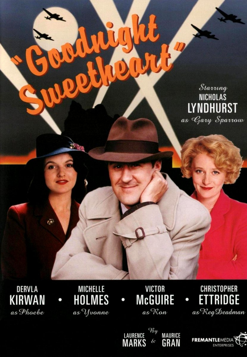 This week I have been having a go at Goodnight Sweetheart on Britbox. I remember this one first time around. It is so 90s and has a wonderfully bonkers plot. So far, I love it. 😂