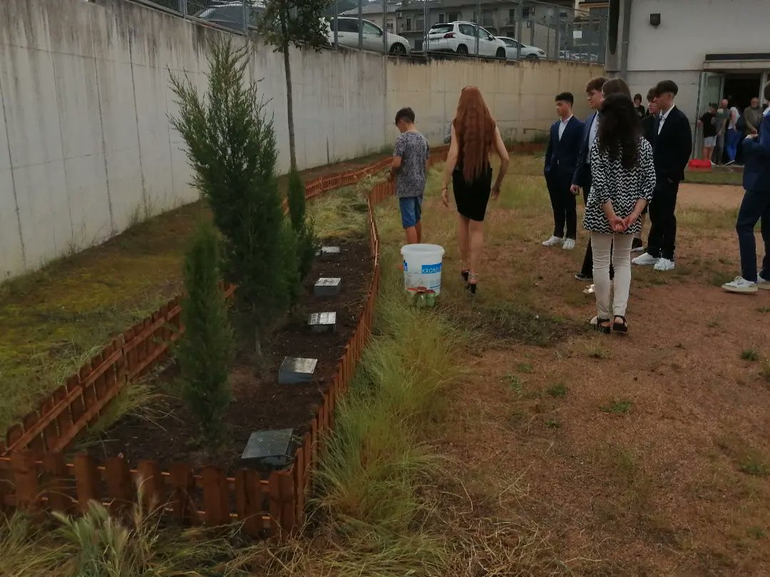 Avui hem celebrat la festa de graduació de 4t d'ESO i 2n de batxillerat